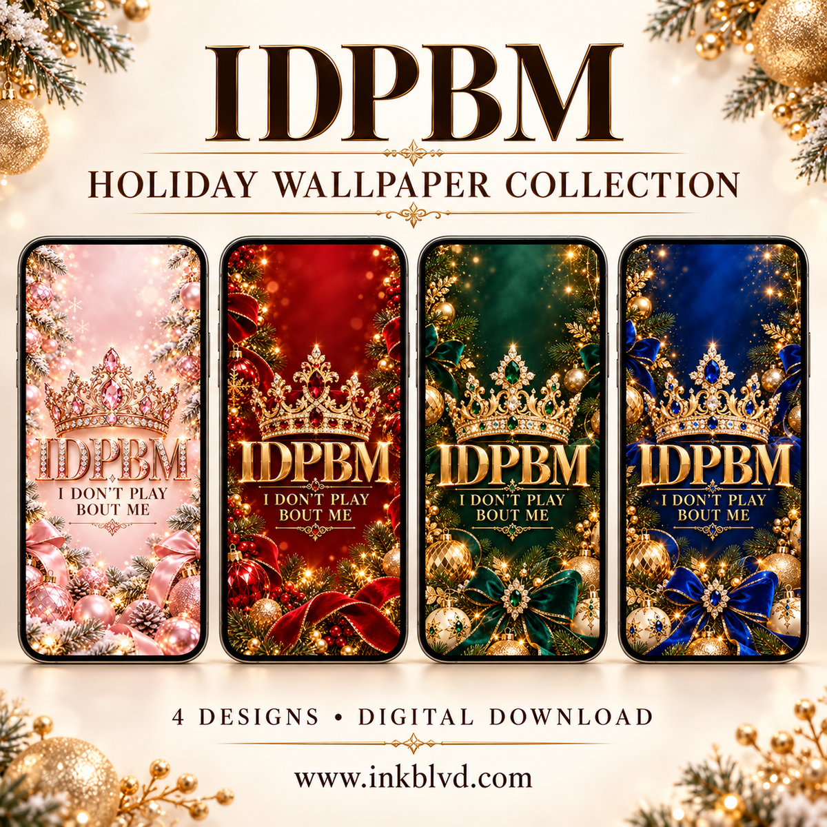 IDPBM Holiday Wallpaper Collection