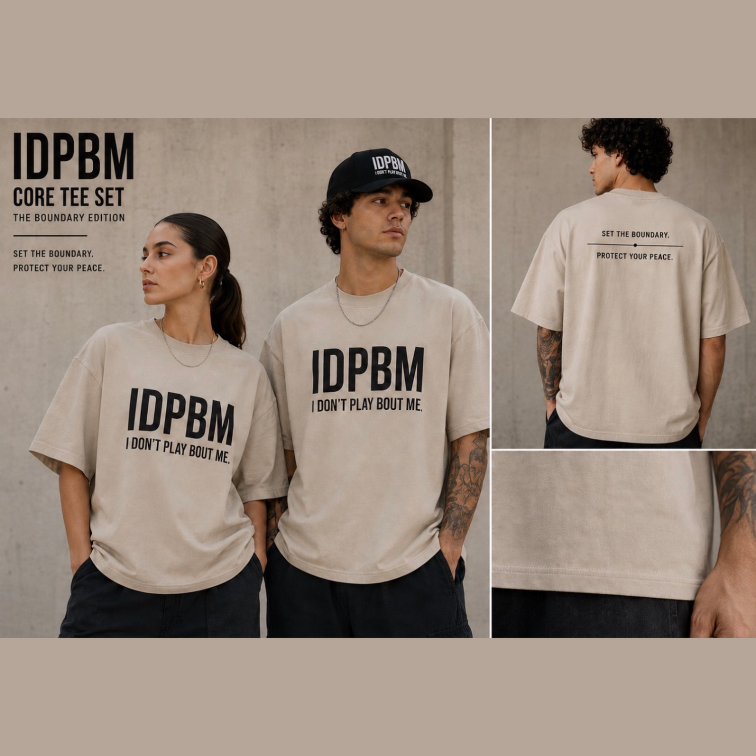 IDPBM Core Tee Set - The Boundary Edition