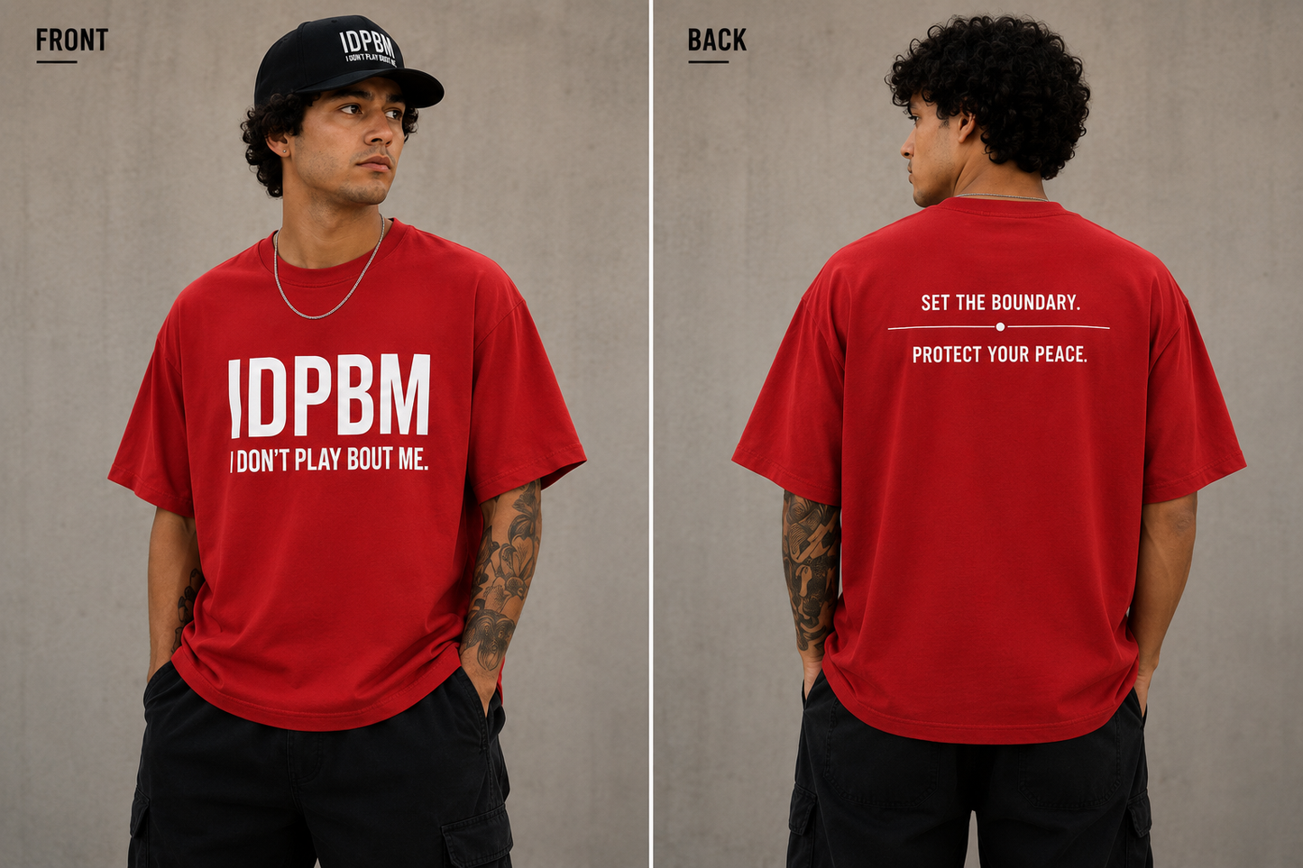 IDPBM Red Core Tee