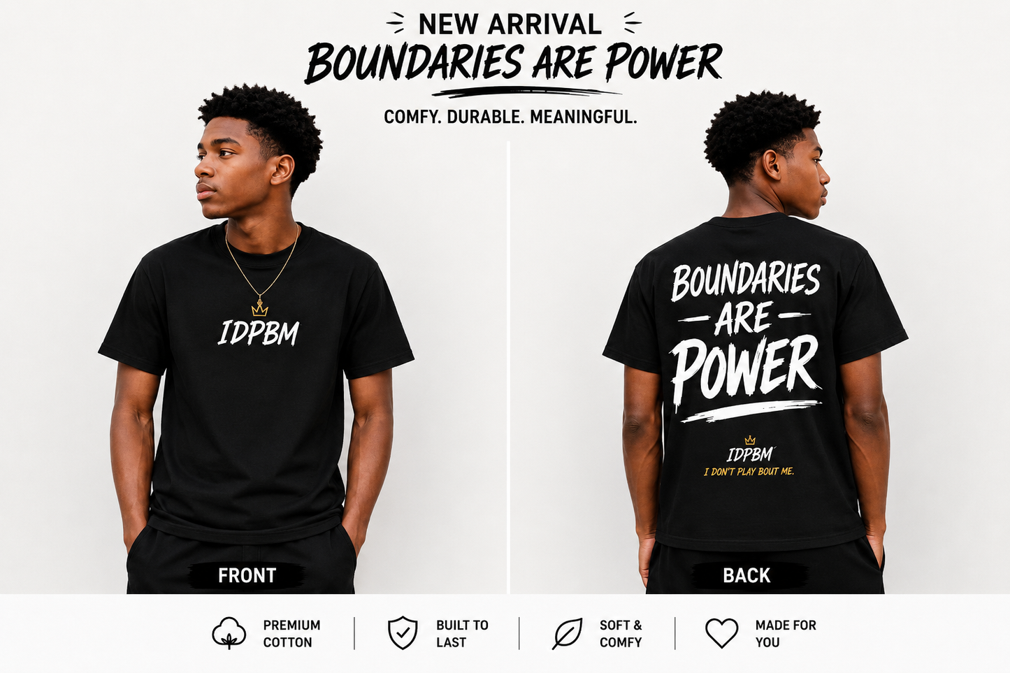 IDPBM Boundaries Are Power Tee