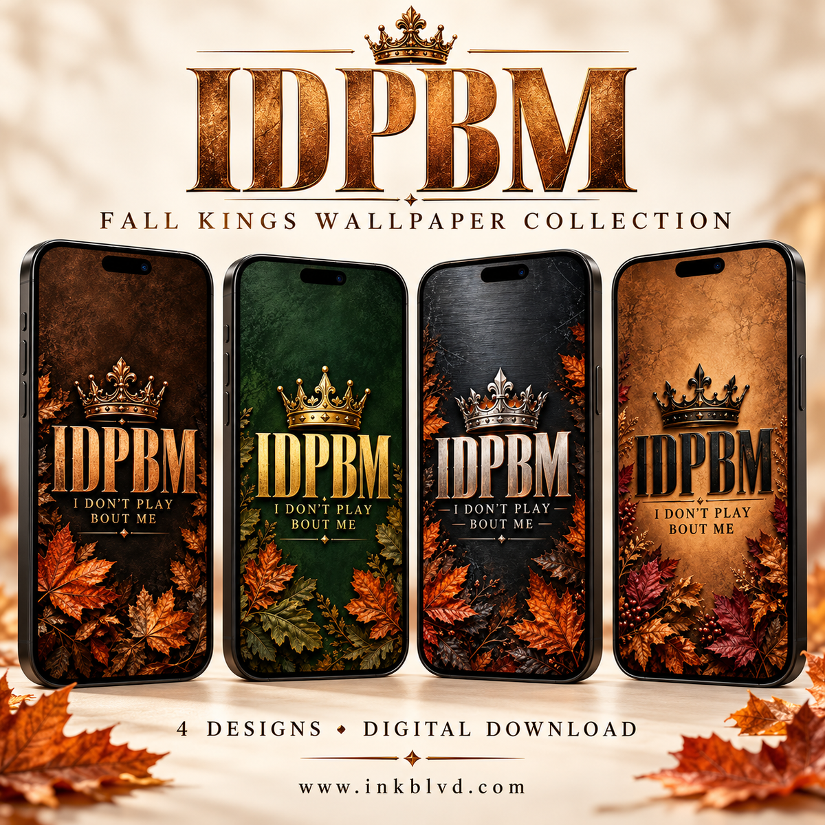 IDPBM Fall Kings Cell Phone Wallpaper Collection