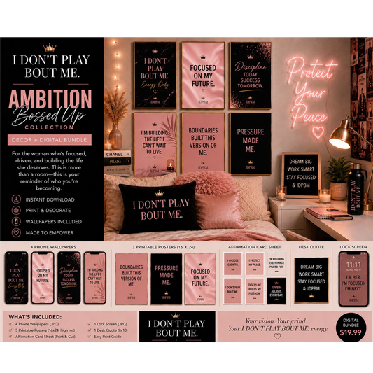 IDPBM Ambition Bossed Up Decor + Digital Bundle
